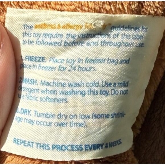 Build A Bear Velvet Hugs Plush Stuffed Puppy Dog Security Support Pet Toy - Picture 13 of 15